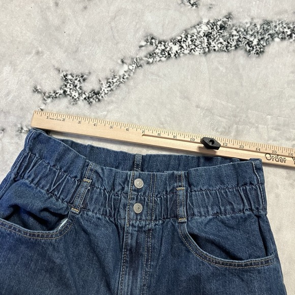 Levis Jeans Womens Sz 31 Blue high-waisted wide-leg or balloon-style‎ Denim - Picture 2 of 10